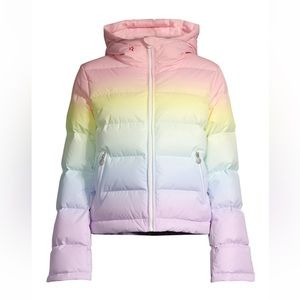 Perfect Moment Pastel Polar Flare Down Jacket